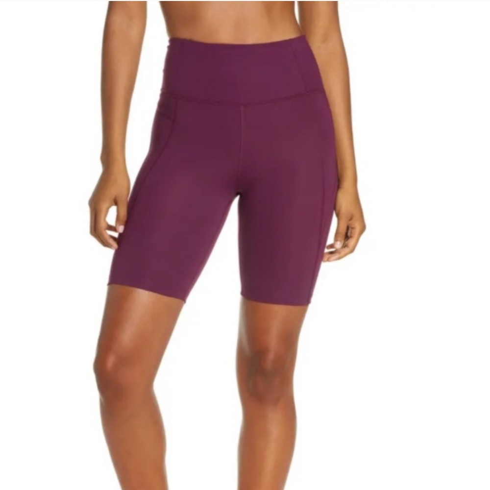 Girlfriend Collective High Rise Bike Shorts Size M - Picture 13 of 15